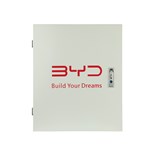 Caja de cargador para vehículos eléctricos con puerta transparente