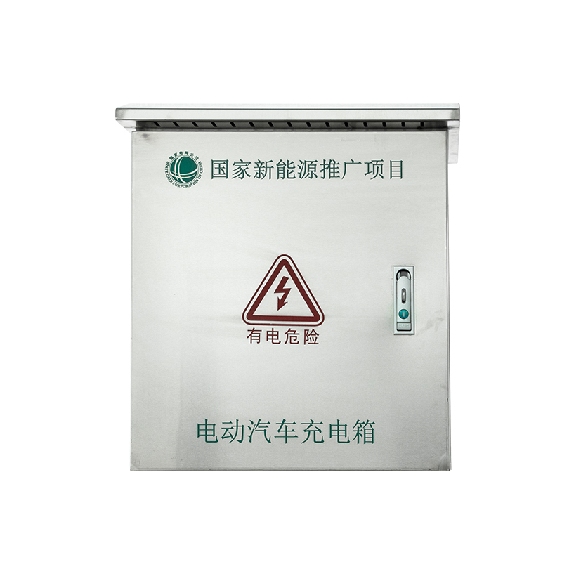 Caja de acero inoxidable para cargador de vehículos eléctricos para uso en exteriores