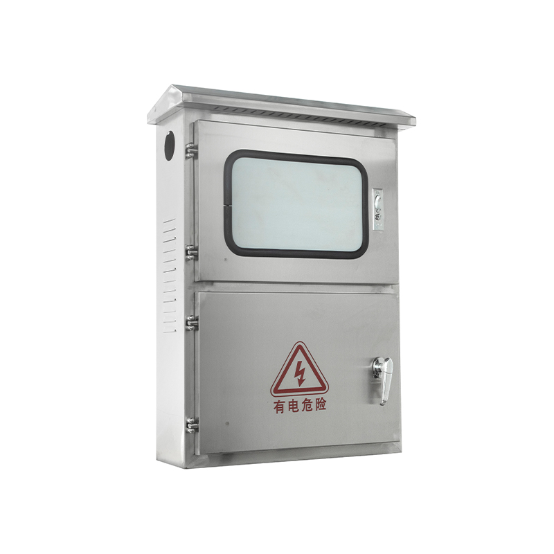 Gabinete solar de acero inoxidable para conexión a la red