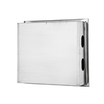 Caja de contador de agua de acero inoxidable a tierra