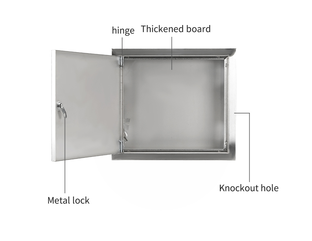 Caja de inspección de contador de agua de acero inoxidable