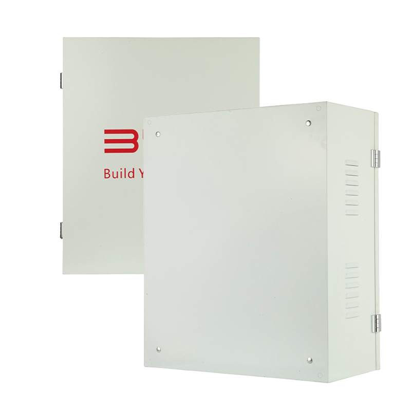 Caja para cargador de vehículos eléctricos con patas de montaje