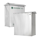 Caja de cargador de vehículos eléctricos de acero inoxidable con orificios pretroquelados