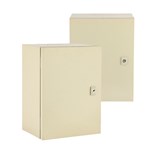 Caja eléctrica con orificios pretroquelados para facilitar la entrada de conductos