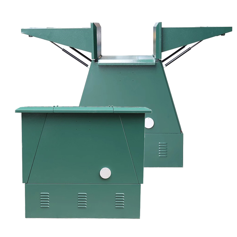 Caja de distribución exterior de acero inoxidable DFW-12/630 para cables de alta tensión de 10 kV (una entrada, tres salidas).