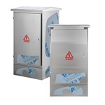 Gabinete para servidor de TI de acero inoxidable de pie