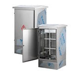 Caja de acero inoxidable con PDU integrada