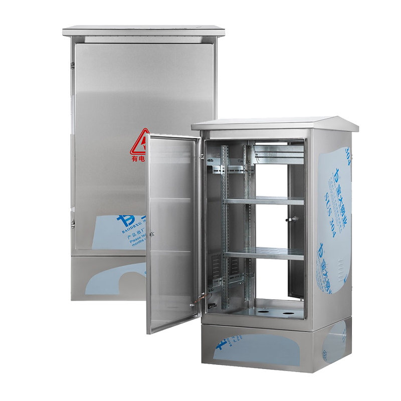 Caja de acero inoxidable para conmutadores de red