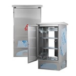 Caja de acero inoxidable para conmutadores de red