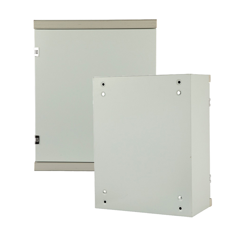 Caja eléctrica con orificios pretroquelados en todos los lados