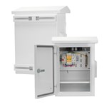 Caja estanca para cámaras de seguridad exteriores