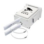 Caja de monitoreo exterior con conexión a tierra