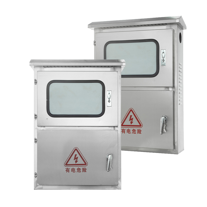 Armario de conexión a red de acero inoxidable para sistemas fotovoltaicos