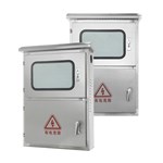 Caja fotovoltaica de acero inoxidable para conexión a red