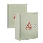 Armario eléctrico con panel trasero extraíble