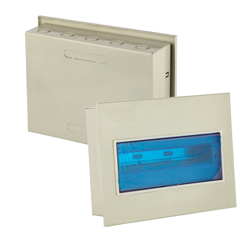 Caja eléctrica con múltiples circuitos