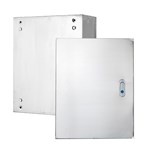 Caja eléctrica de acero inoxidable para uso en exteriores