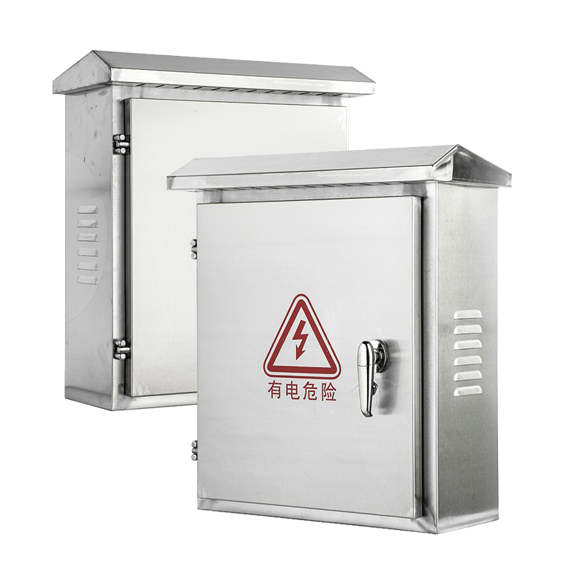 Caja de acero inoxidable para distribución de energía