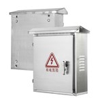 Caja impermeable de acero inoxidable para cableado eléctrico