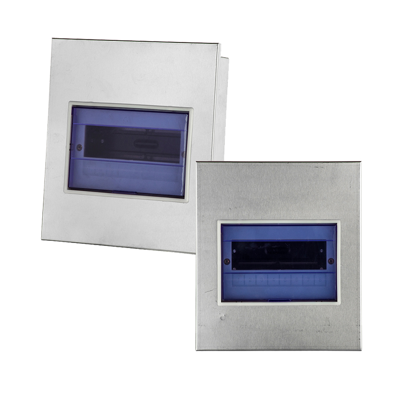 Caja de interruptor neumático empotrable de tamaño estándar, acero inoxidable