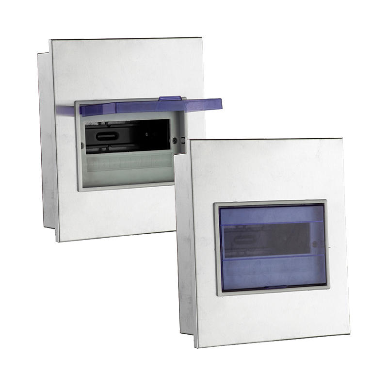 Caja de acero inoxidable empotrada para interruptor de circuito de aire