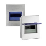 Caja de interruptores de circuito de aire para montaje en pared, acero inoxidable