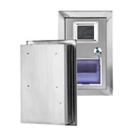 Caja de distribución mural de acero inoxidable para contador