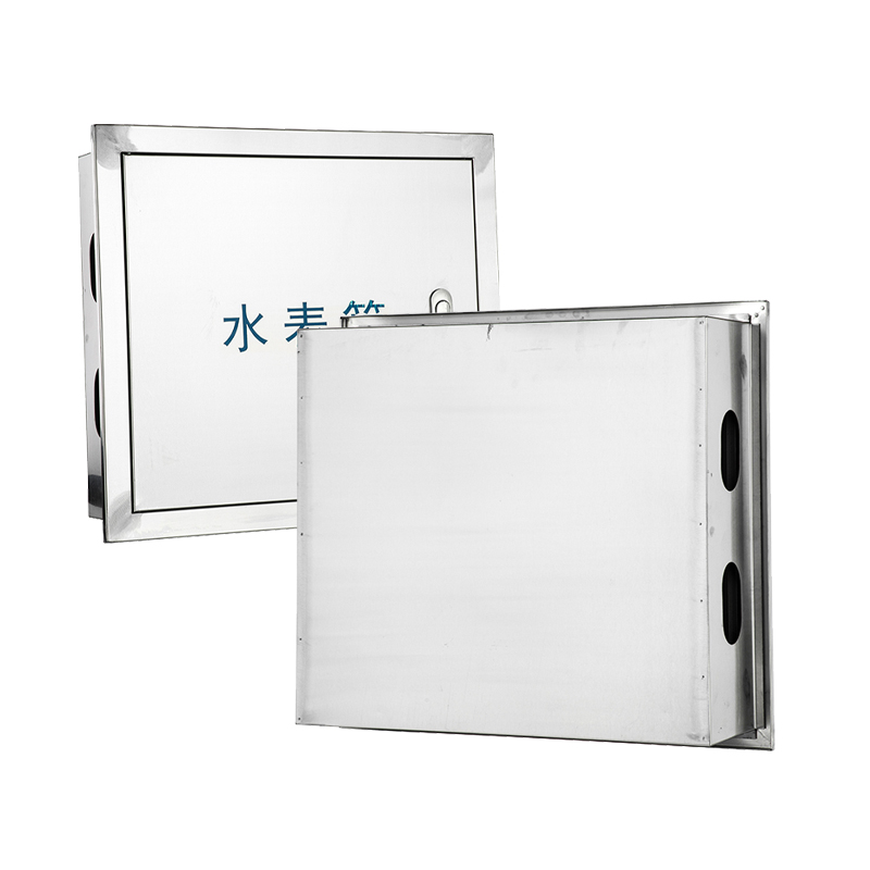 Caja de contador de agua individual de acero inoxidable