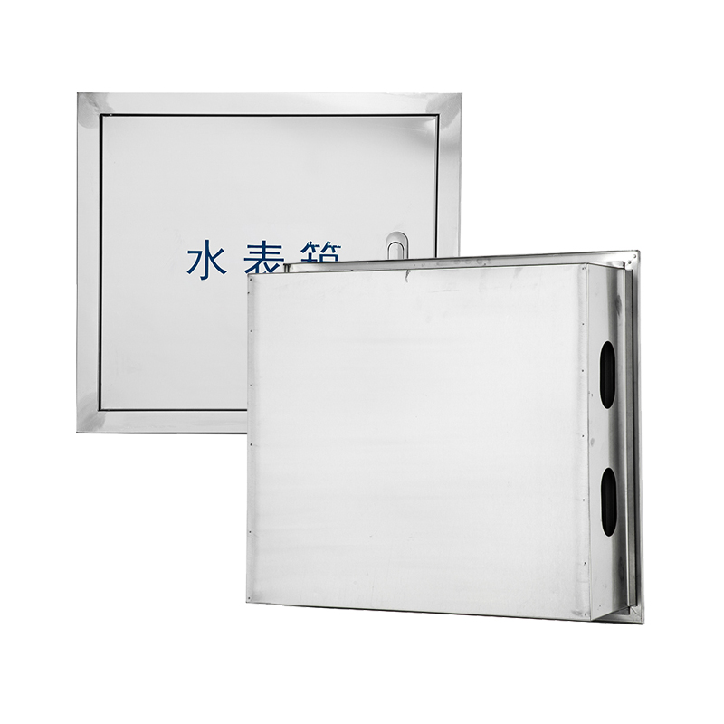 Caja de contador de agua de acero inoxidable multiusos