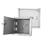 Caja de contador de agua de acero inoxidable para uso comercial