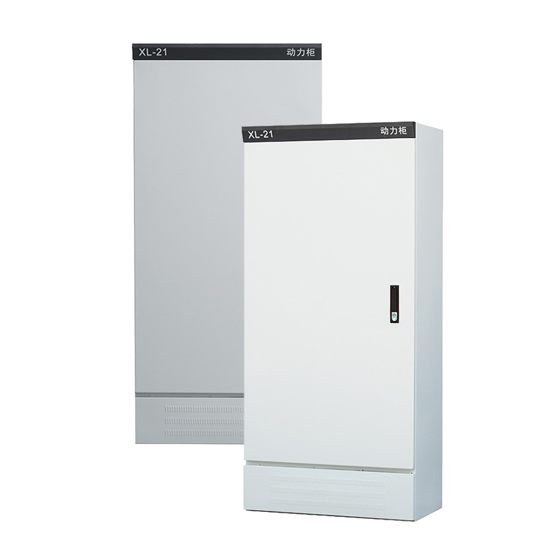 Armario eléctrico de pie con estantes